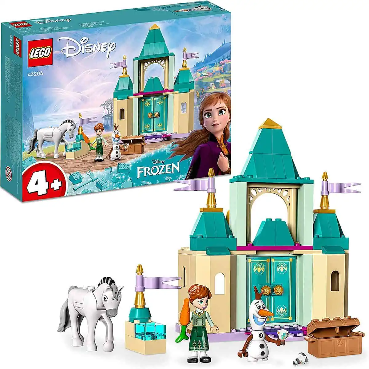 LEGO (43204) Disney Princess Annas und Olafs Spielspaß im Schloss für 21,00 € inkl. Prime-Versand (statt 25,94 €)