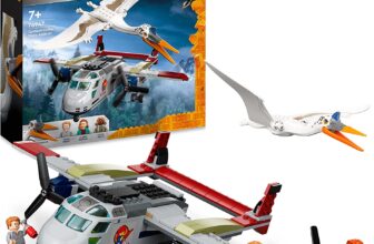 LEGO Jurassic World Quetzalcoatlus Flugzeug Ueberfall