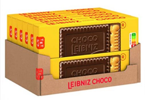 LEIBNIZ Choco Edelherb er Pack Butterkeks mit edelherber Schokolade x g Packung Amazon de Lebensmittel Getränke