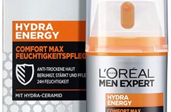 LOreal Men Expert Hydra Energy Comfort Max Feuchtigkeitspflege Anti trockene Haut