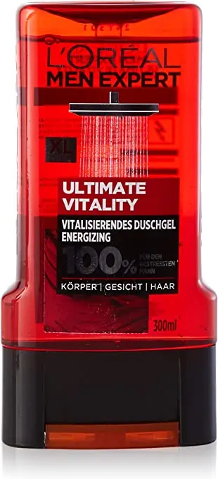 L’Oréal Men Expert Ultimate Vitality Duschgel für Männer 300ml ab 1,59 € inkl. Prime-Versand