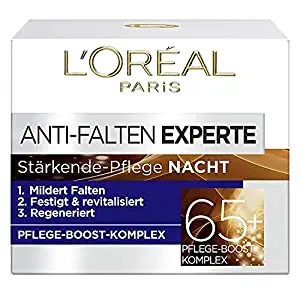 L’Oréal Paris Anti-Falten-Experte Nachtcreme 65+ ab 3,56 € inkl. Prime-Versand
