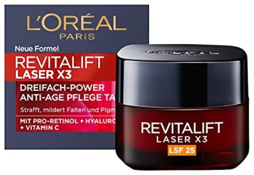 LOreal Paris Revitalift Laser X Tagespflege mit LSF