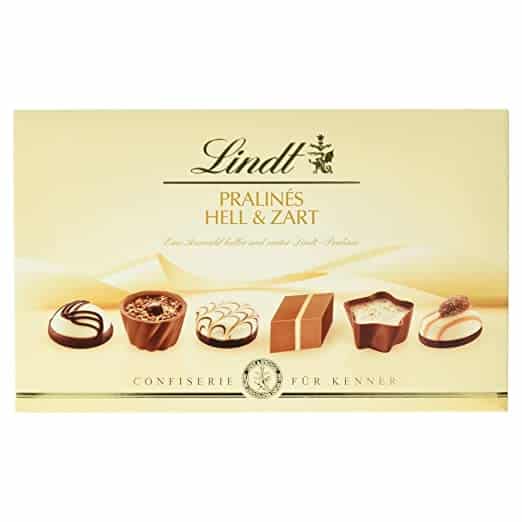 Lindt Schokolade Pralinen Hell Zart