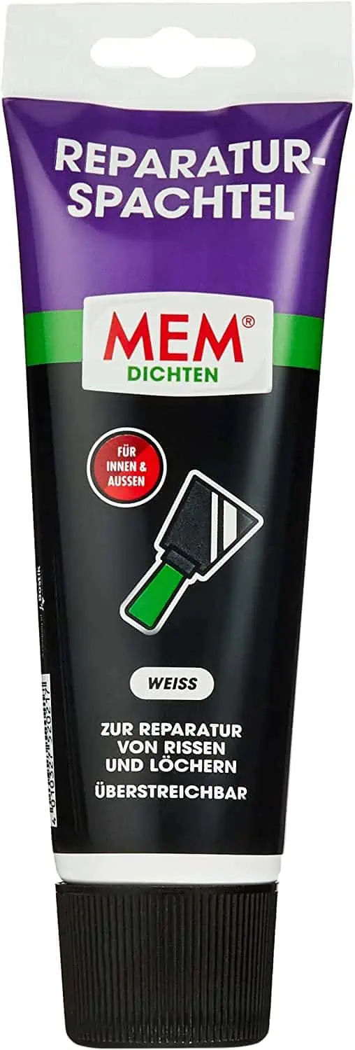 MEM Reparatur-Spachtel für Risse & Löcher (330 g) für 3,49 € inkl. Prime-Versand (statt 9,94 €)