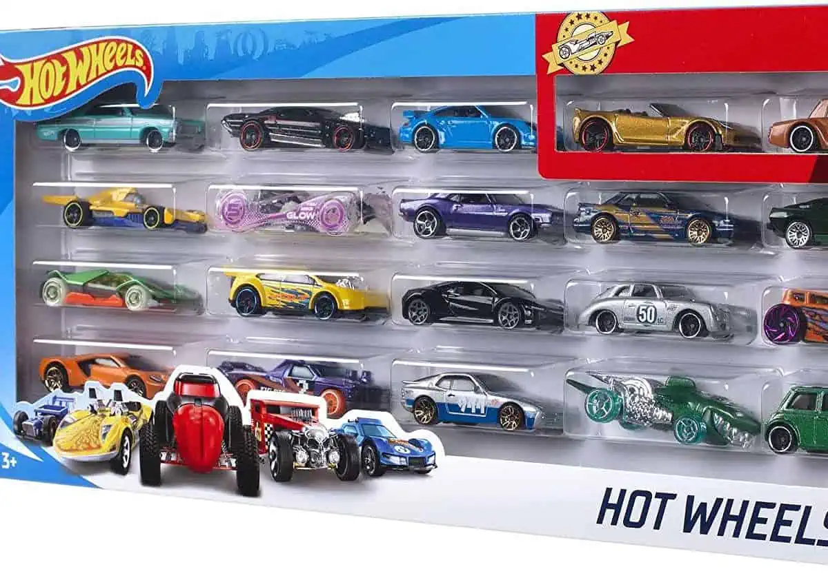 Mattel H7045 – Hot Wheels 20er Pack Fahrzeuge-Geschenkset für 24,99 € inkl. Prime-Versand (statt 34,99 €)