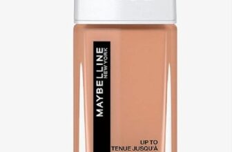 Maybelline New York Wasserfestes Make up Foundation mit hoher Deckkraft Langanhaltendes Gesichts M