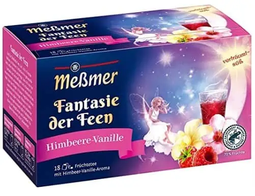 Meßmer Fantasie der Feen | Himbeere-Vanille | 18 Teebeutel ab 1,89 € inkl. Versand (statt 2,49 €)