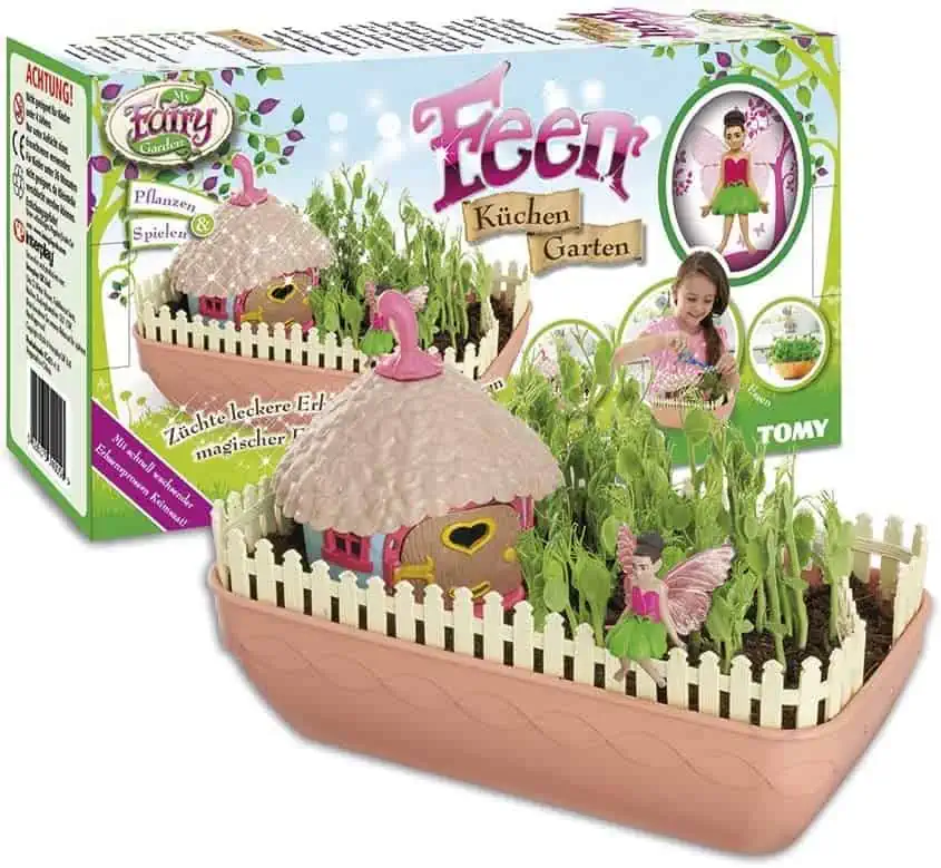 My Fairy Garden E72903DE TOMY „Feen Küchen Garten“ – Kreatives Spiel zum Selber Gestalten, Mit Echten Grassamen für 14,89 € inkl. Prime-Versand (statt 20,99 €)