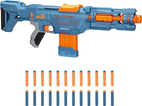 NERF Elite . Echo CS Blaster Nerf Darts