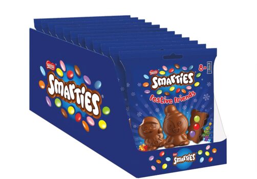 NESTLE SMARTIES Festive Friends weihnachtliche Figuren aus zartschmelzender Milchschokolade mit cre