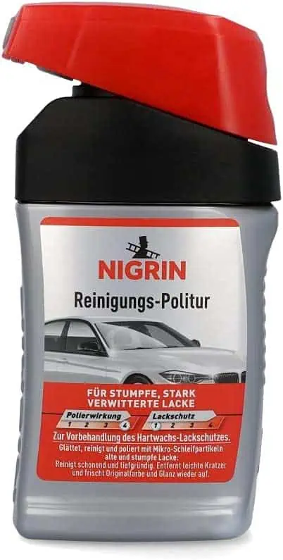 NIGRIN Reinigungs-Politur 300ml für 4,00 € inkl. Prime-Versand
