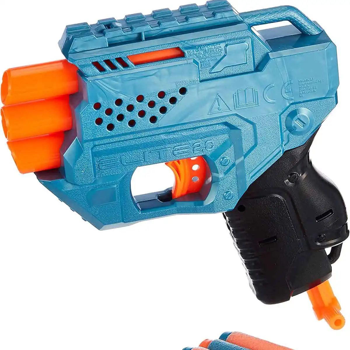 Nerf Elite 2.0 Trio TD-3 Blaster – Enthält 6 Nerf Darts für 5,99 € inkl. Prime-Versand (statt 9,89 €)