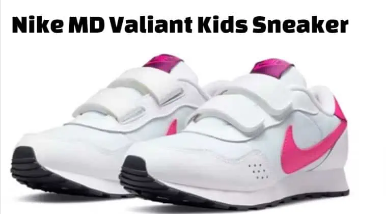 Nike MD Valiant Kids Sneaker (Gr. 32 bis 35) ab 19,10 € inkl. Versand