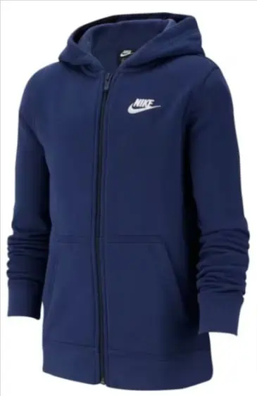 Nike Sportswear NSW FZ Club Kids Hoodie (Gr. S bis M) ab 18,16 € inkl. Versand