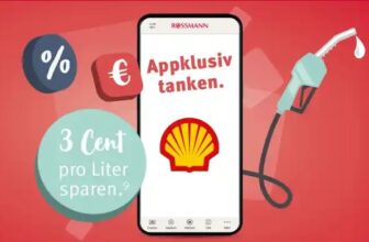 Nur fuer ROSSMANN App Nutzer Tankrabatt von Cent pro Liter in teilnehmenden Shell Tankstellen erhalten rossmann de