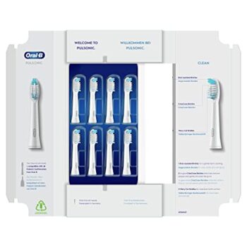 Oral B Pulsonic Clean Aufsteckbuersten fuer Schallzahnbuersten