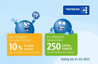 PAYBACK Punkte Woche bei dm