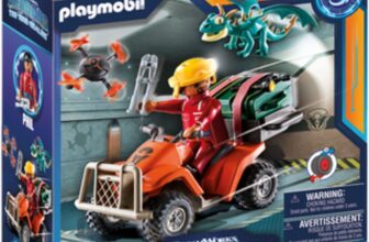 PLAYMOBIL DreamWorks Dragons The Nine Realms Icaris Quad Phil Spielzeug Drache und Quad