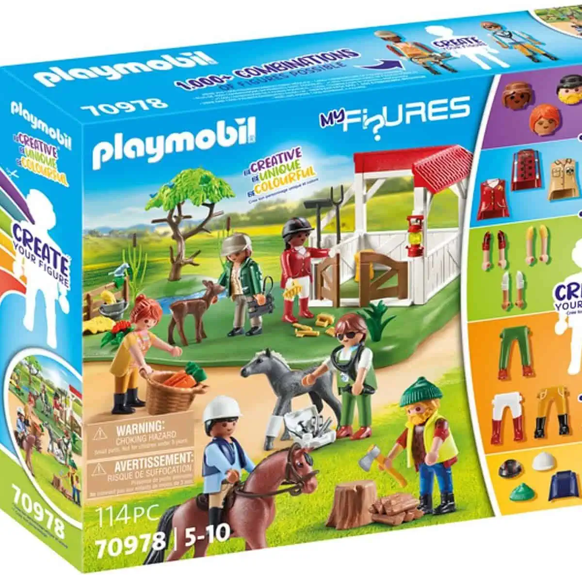 PLAYMOBIL My Figures (70978) Horse Ranch für 11,33 € inkl. Prime-Versand (statt 16,28 €)
