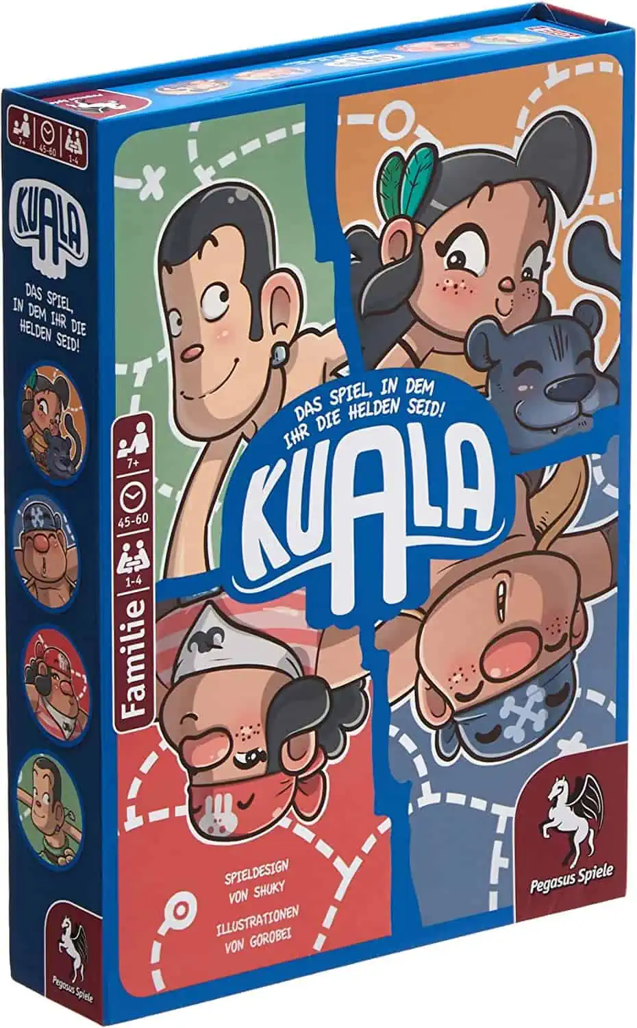 Pegasus Spiele 36020G – Kuala (Abenteuer-Comic-Spiel) für 8,50 € inkl. Prime-Versand (statt 21,94 €)