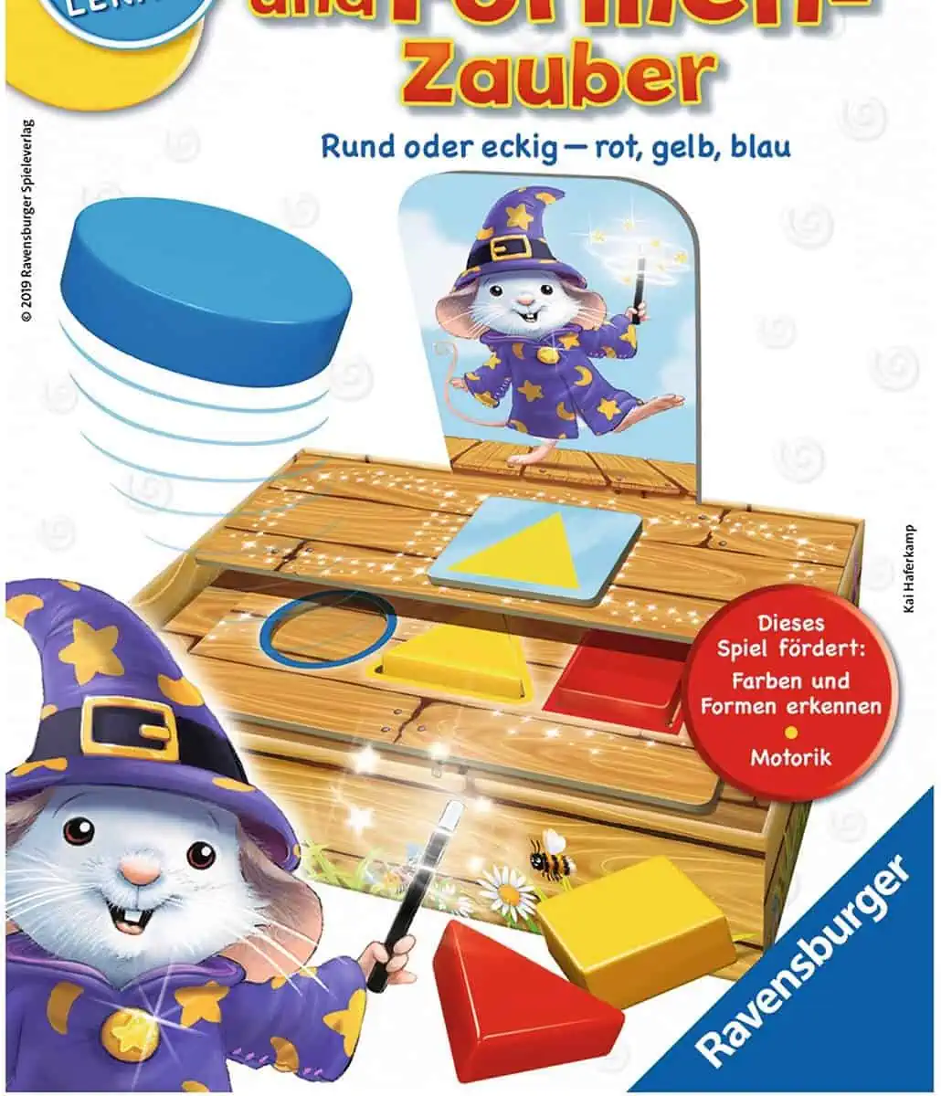 Ravensburger 24723 – Farben- und Formen-Zauber – Lernspiel für 6,78 € [Prime/nur noch 5 Stück] statt 12,93 €