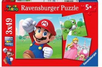Ravensburger Kinderpuzzle Super Mario Puzzle fuer Kinder ab Jahren mit x Teilen Amaz
