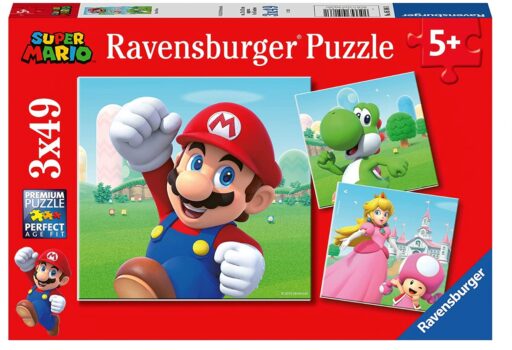 Ravensburger Kinderpuzzle Super Mario Puzzle fuer Kinder ab Jahren mit x Teilen Amaz