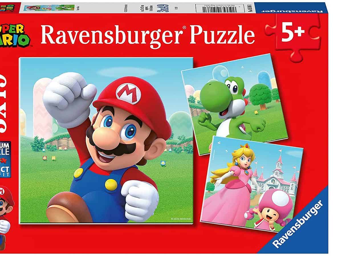 Ravensburger Kinderpuzzle Super Mario Puzzle Fuer Kinder Ab Jahren Mit X Teilen Amaz