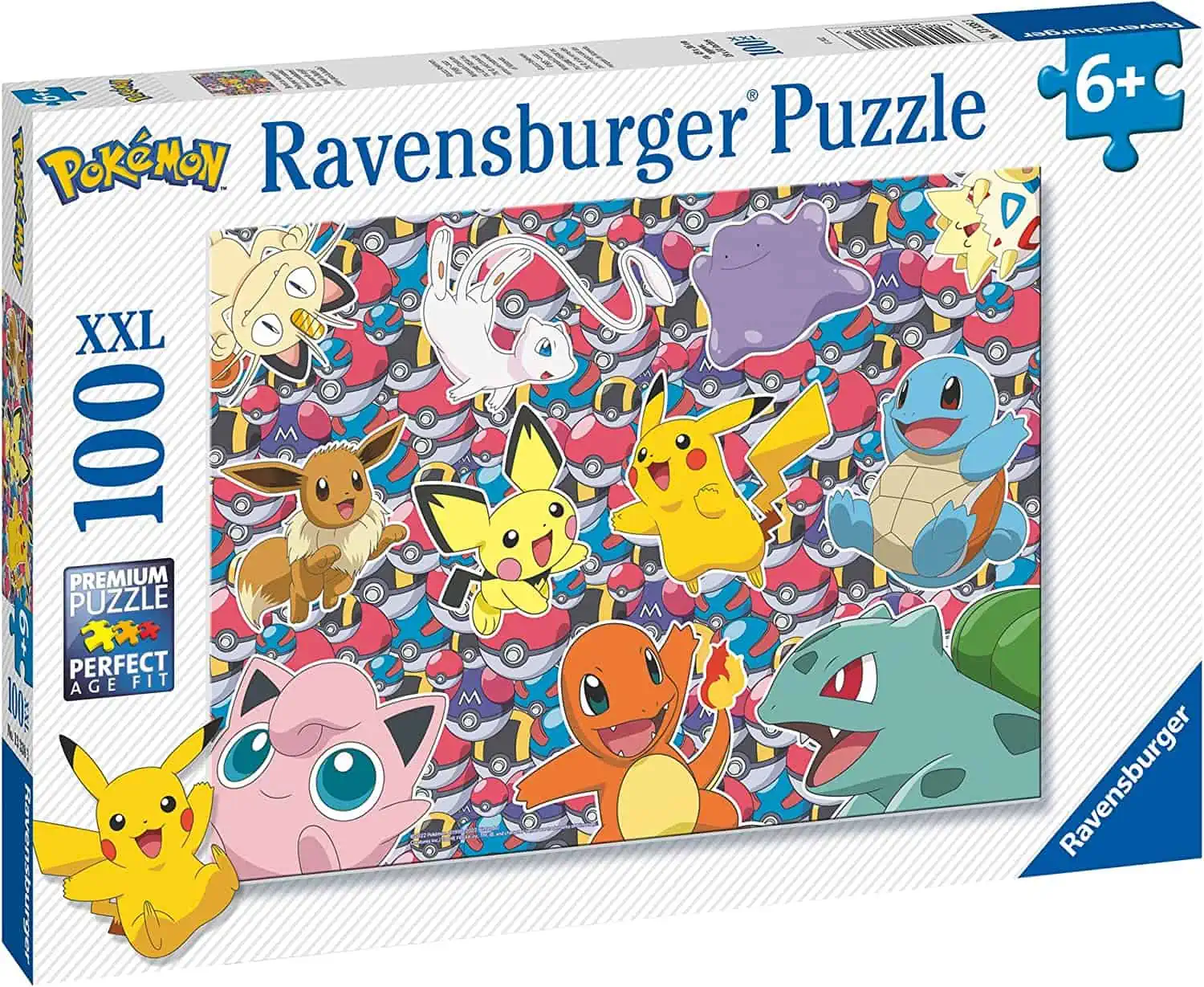 Ravensburger Pokémon Kinderpuzzle – Bereit zu kämpfen! (100 Teile) für 7,79 € inkl. Prime-Versand