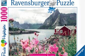 Ravensburger Puzzle Scandinavian Places Reine Lofoten Norwegen . Teile