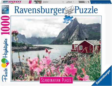 Ravensburger Puzzle Scandinavian Places Reine Lofoten Norwegen . Teile