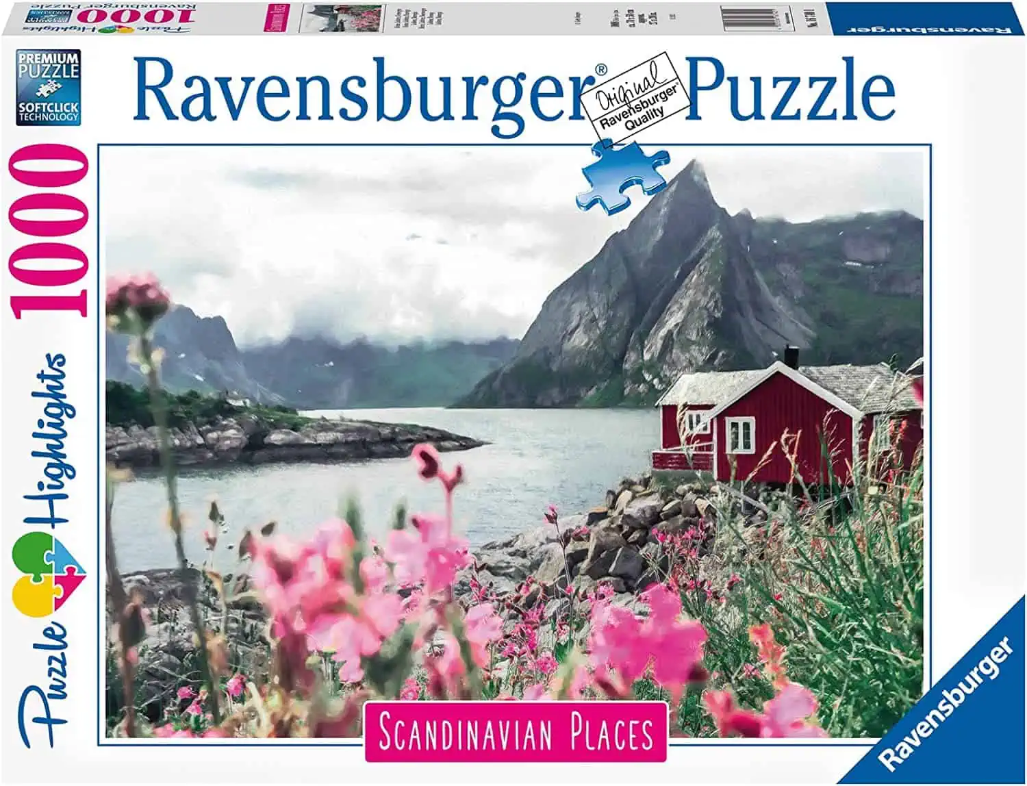 Ravensburger Puzzle Scandinavian Places 16740 – Reine, Lofoten, Norwegen (1.000 Teile) für 5,00 € inkl. Prime-Versand (statt 13,98 €)