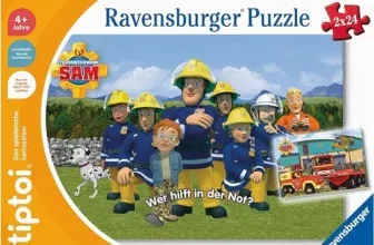 Ravensburger tiptoi Feuerwehrmann Sam Kinderpuzzle