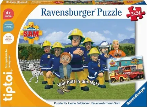 Ravensburger tiptoi Feuerwehrmann Sam Kinderpuzzle