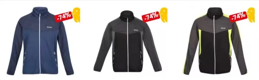 Regatta Yare VI Herren Softshelljacke (3 Farben, Gr. S bis 5XL) für 19,46 € inkl. Versand