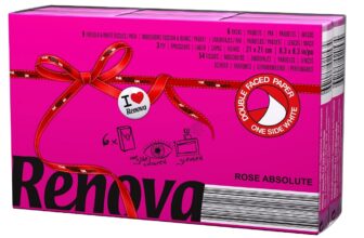 Renova ROSE ABSOLUTE Pocket Tissues Packs Renova Red Label