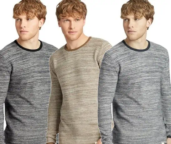 3 x SOLID Mink Herren Pulli in 3 Farben (Gr, S bis XXL) für 35,97 € inkl. Versand