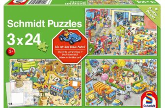 Schmidt Spiele Wo ist das Blaue Auto x Teile Kinderpuzzle bunt Amazon.de Spielzeug