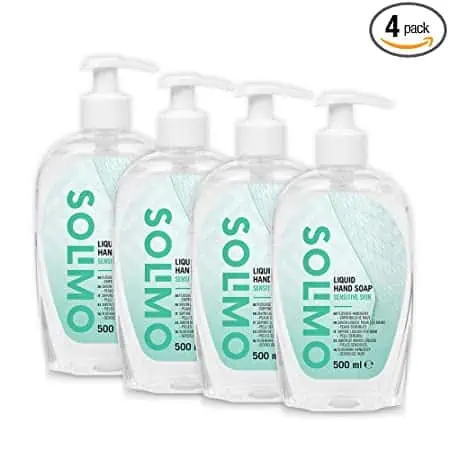 Solimo Hypoallergene flüssige Handseife 4er Pack (4 x 500ml) ab 5,06 € inkl. Prime-Versand