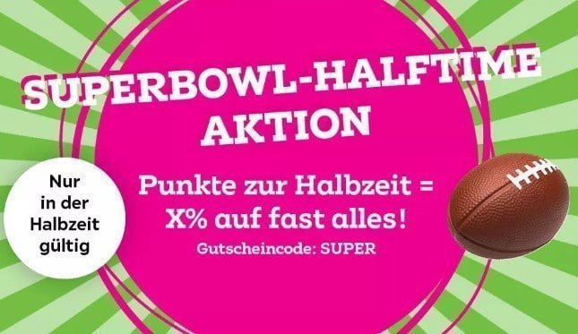 Superbowl Halftime Aktion Moemax De