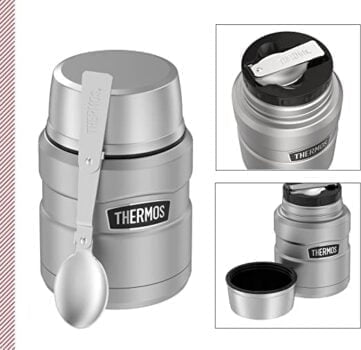 THERMOS Thermobehaelter gross Lunchpot Stainless King