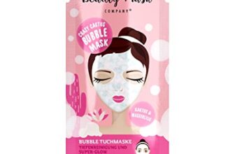 The Beauty Mask Company Crazy Cactus Bubble Tuchmaske