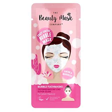 The Beauty Mask Company Crazy Cactus Bubble Tuchmaske