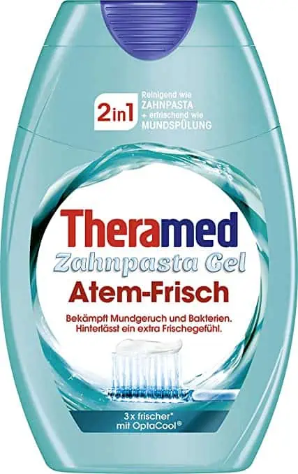 Theramed Zahncreme 2in1 Atem-Frisch 75ml ab 0,92 € inkl. Prime-Versand
