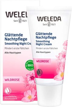 WELEDA Bio Wildrose Glaettende Nachtpflege