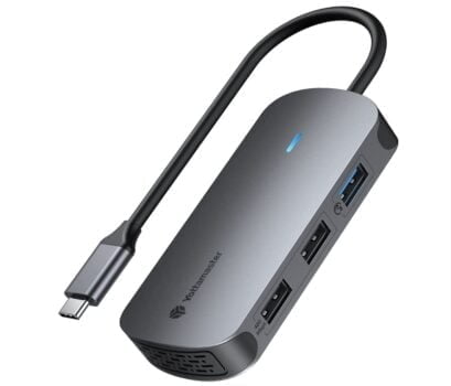 Yottamaster in USB C Hub PDW USB C Adapter unterstuetzt K@Hz HDMI USB A. USB. Mult