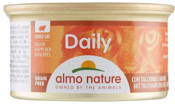 almo nature Daily Menu Haeppchen Truthahn Ente x g Amazon.de Haustier