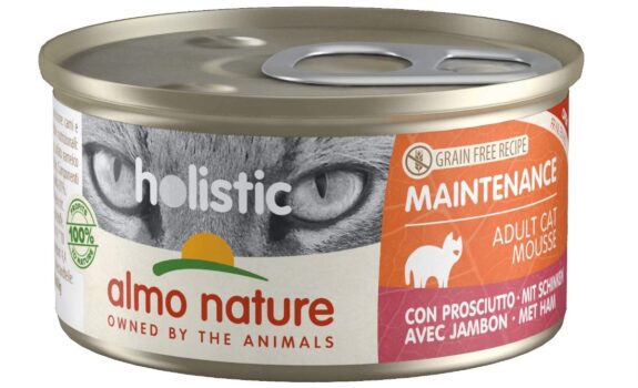 almo nature Holistic Maintenance mit Schinken Alleinfutter fuer Katzen Nassfutter er Pack x g Amazon de Haustier