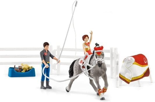 schleich HORSE CLUB Mias Voltigier Reitset